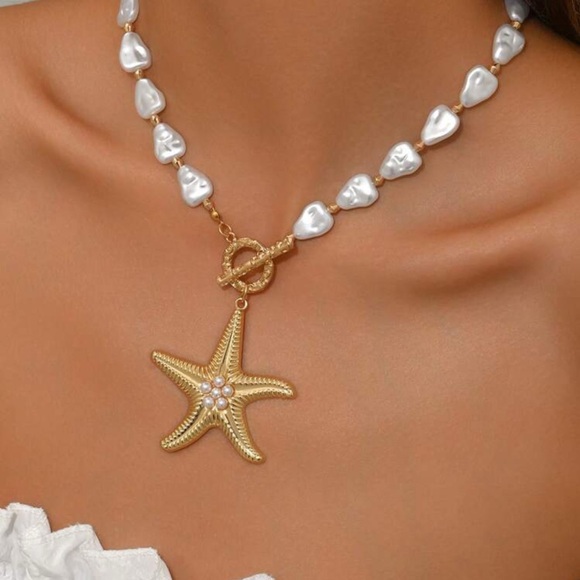 Jewelry - PEARL 2 LAYER STATEMENT NECKLACE